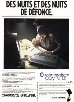 Publicité C128 - Des nuits et des nuits de défonce