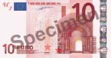 10 Euro front