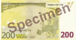 200 Euro back