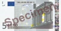 5 Euro front